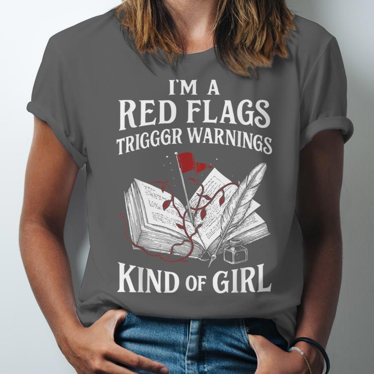 Spicy Book Reader Morally Gray Dark Romance Bookish Unisex Jersey T-Shirt