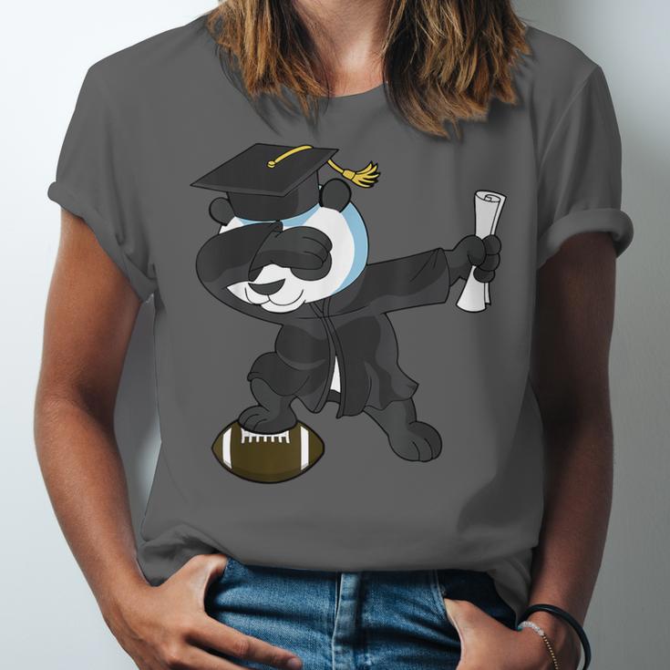 Student Graduation 2022 Panda Football Boys Girls Teenager Unisex Jersey T-Shirt