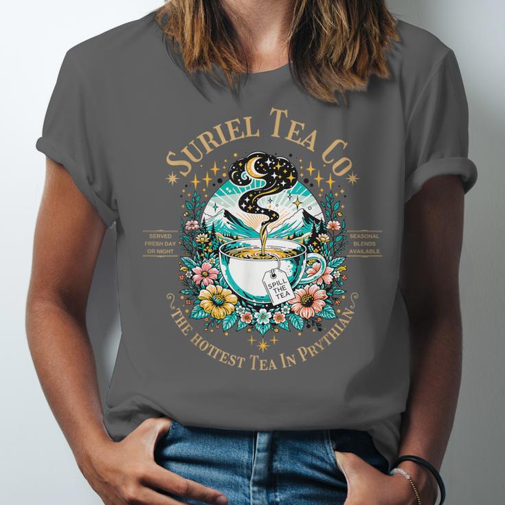 Suriel Tea Spicy Fantasy Romantasy Readers Booktok Bookish Unisex Jersey T-Shirt