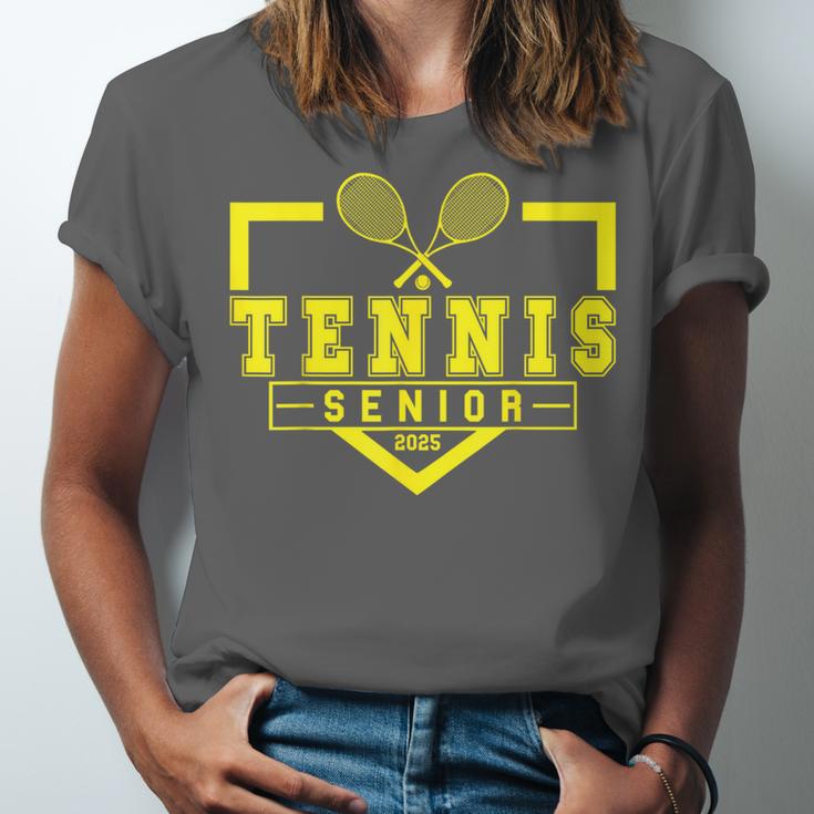 Tennis Senior Night Tennis Senior 2025 Graduation 20 Unisex Jersey T-Shirt