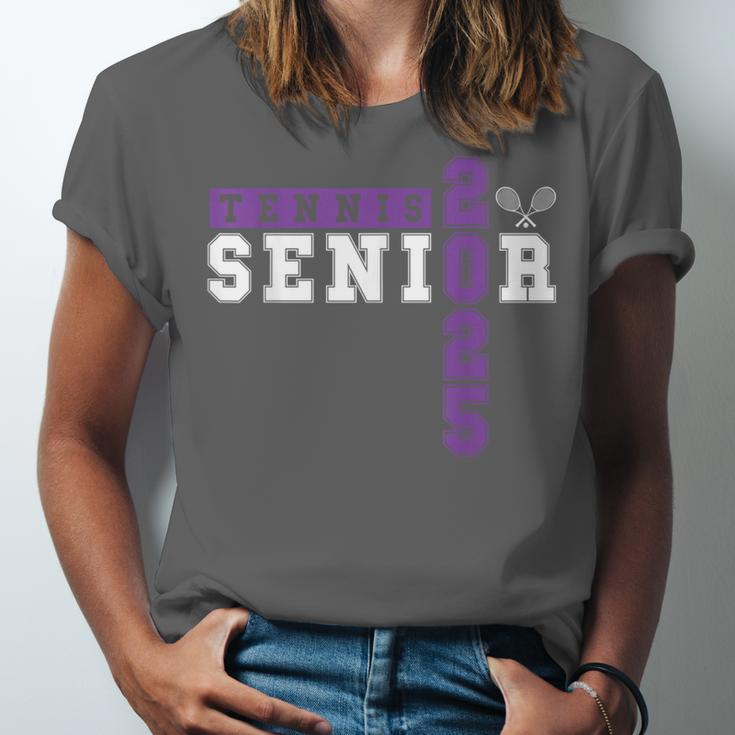 Tennis Senior Night Tennis Senior 2025 Graduation 43 Unisex Jersey T-Shirt