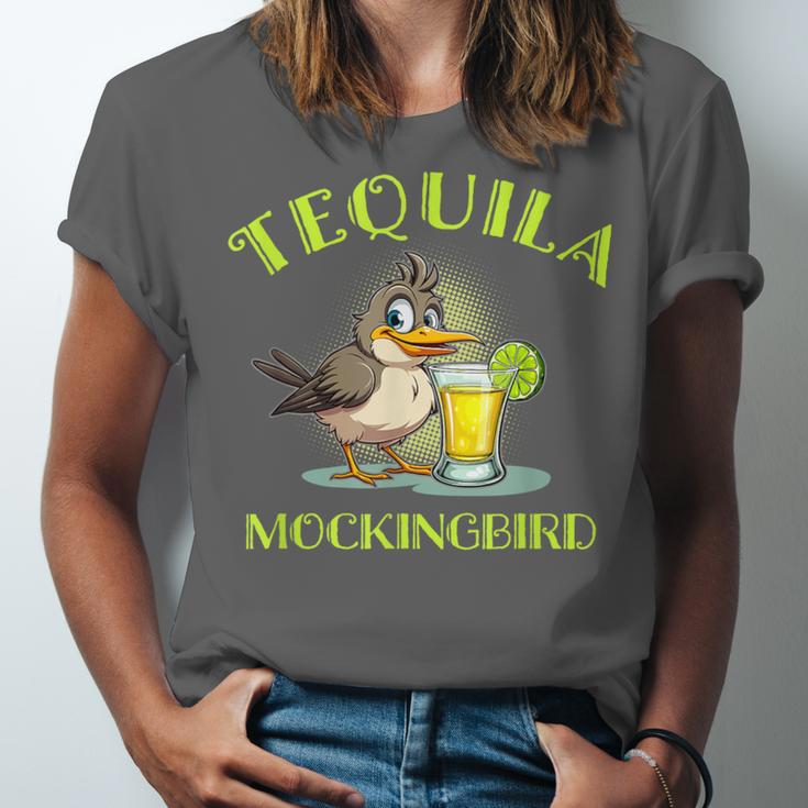 Tequila Mockingbird For Book Lovers And Writers Unisex Jersey T-Shirt