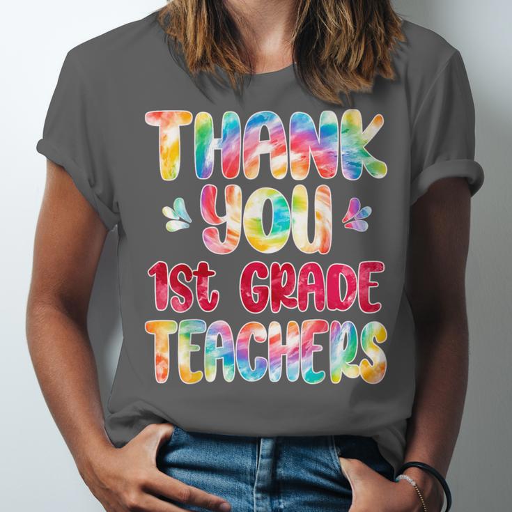 Thank You 1st Grade Teachers Graduation Last Day Of School Unisex Jersey T-Shirt