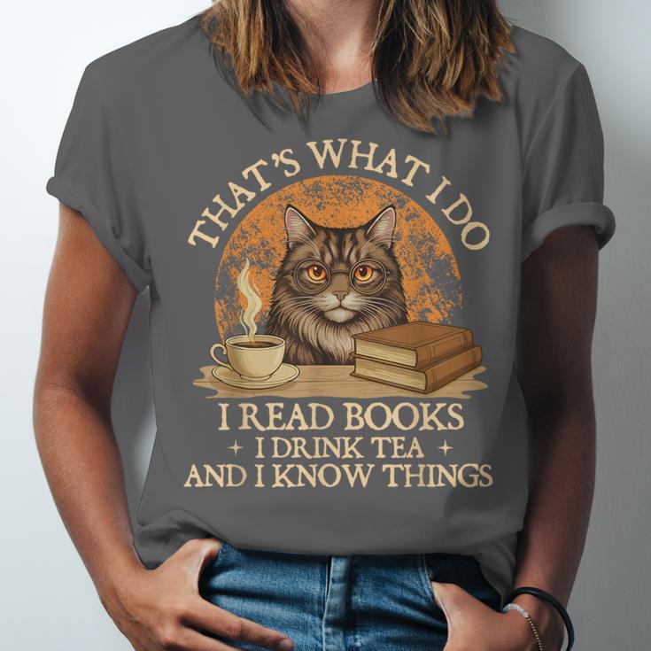 That’s What I Do I Read Books Reading Bookworm Reader Unisex Jersey T-Shirt