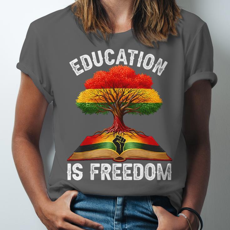 History Education Is Freedom Books Black History Unisex Jersey T-Shirt History Education Is Freedom Books Black History Unisex Jersey T-Shirt