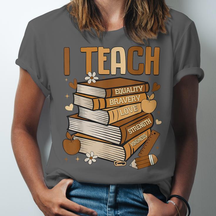 History Month I Teach Melanin Book Black Teacher Unisex Jersey T-Shirt History Month I Teach Melanin Book Black Teacher Unisex Jersey T-Shirt