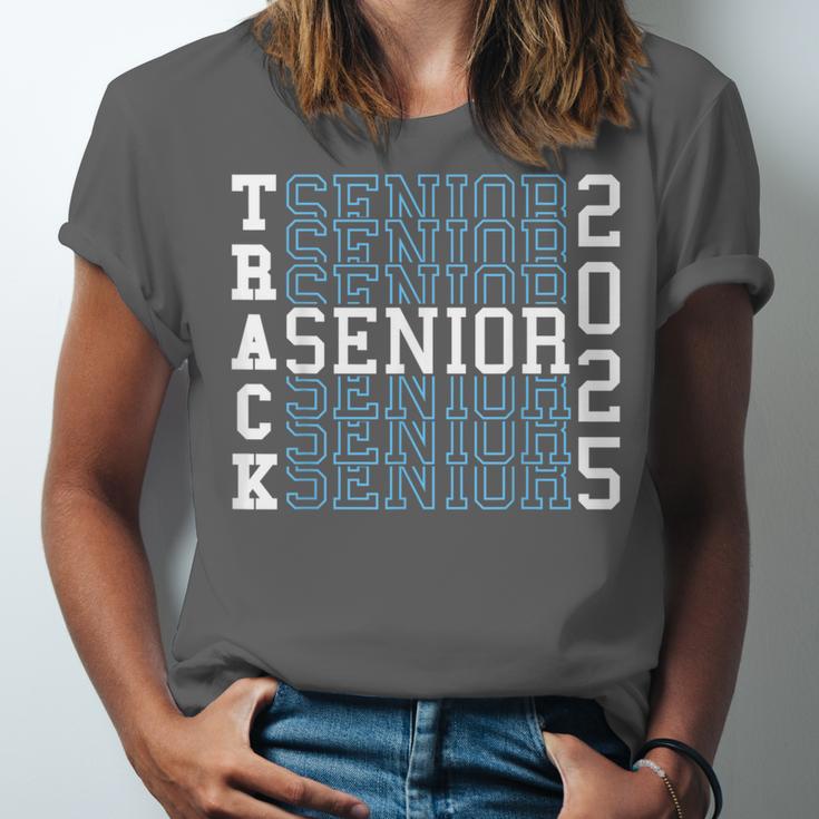 Track Senior Night Track Senior 2025 Graduation 50 Unisex Jersey T-Shirt