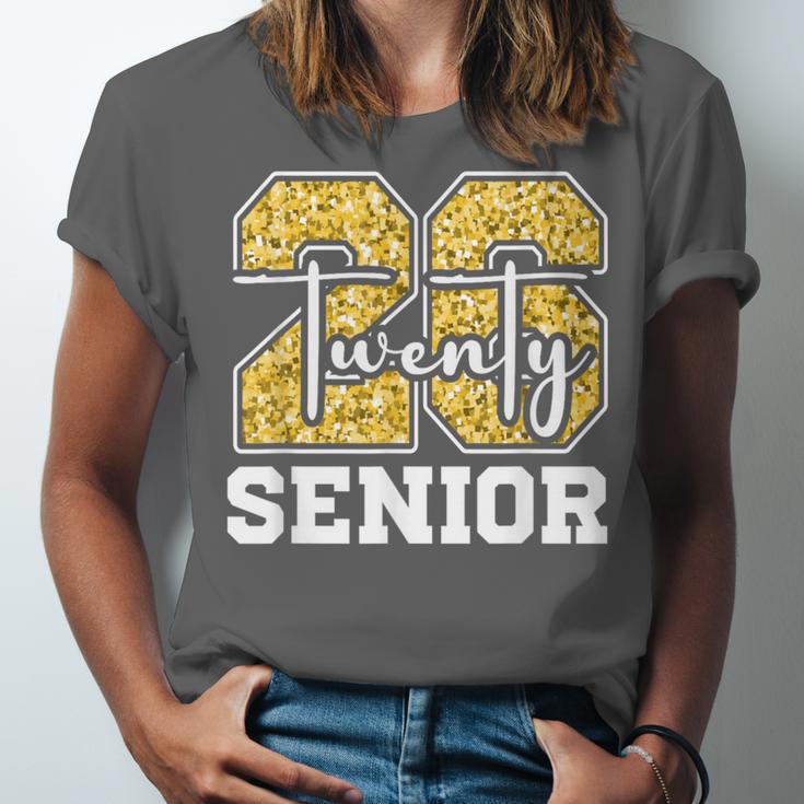 Twenty 2026 Class Of 26 Seniors Back To School Graduation Unisex Jersey T-Shirt