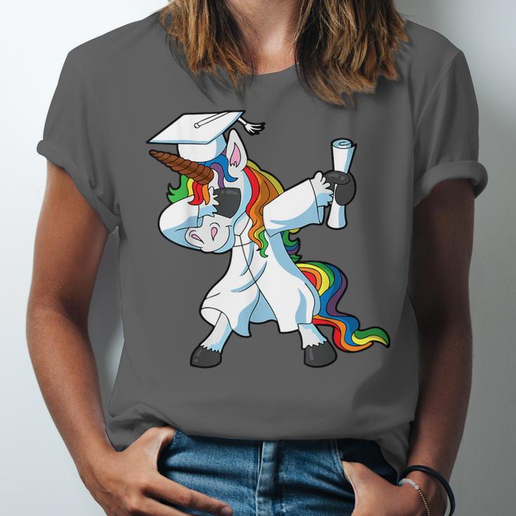 Unicorn Student Graduation 2022 Boys Girls Teenagers Teen Unisex Jersey T-Shirt