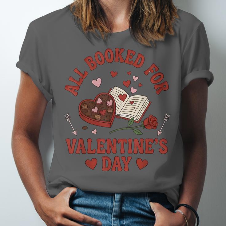 Valentines All Booked For Valentines Book Lover Girl Teacher Unisex Jersey T-Shirt Valentines All Booked For Valentines Book Lover Girl Teacher Unisex Jersey T-Shirt