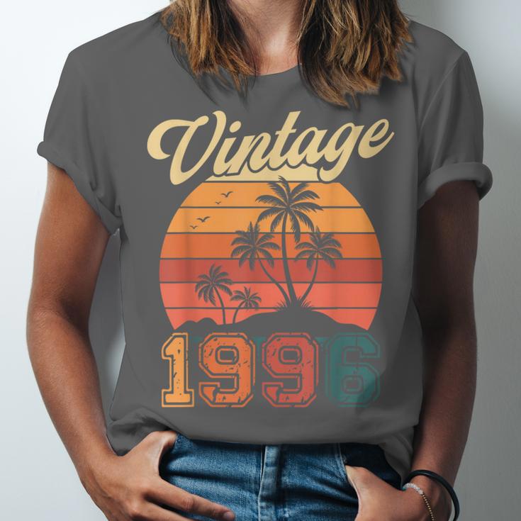 Vintage 1996 Retro Sunset Nostalgia 90s 30th Birthday Unisex Jersey T-Shirt Vintage 1996 Retro Sunset Nostalgia 90s 30th Birthday Unisex Jersey T-Shirt