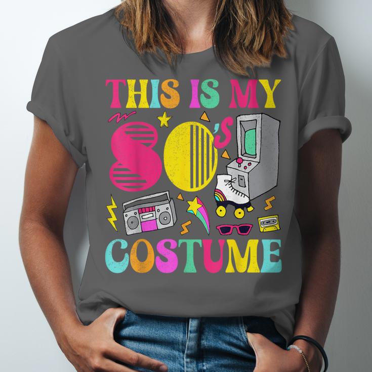 Vintage 80s Vibes Costume Nostalgia 1980s Fashion Cassette Unisex Jersey T-Shirt