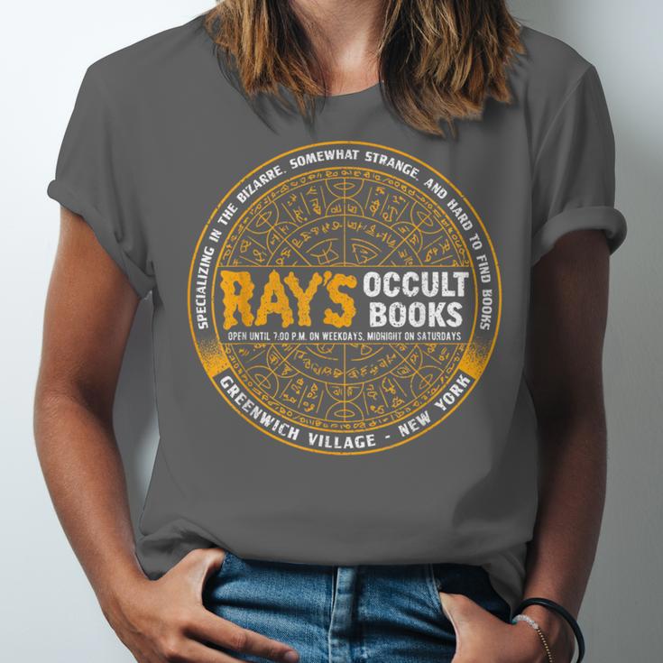 Vintage Quote Ray's Occult Retro Spiritual Books Unisex Jersey T-Shirt