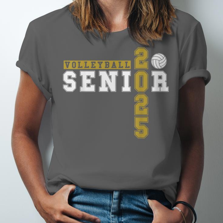 Volleyball Senior Night Volleyball Senior 2025 Graduation 14 Unisex Jersey T-Shirt