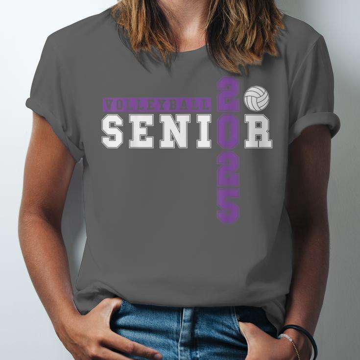 Volleyball Senior Night Volleyball Senior 2025 Graduation 26 Unisex Jersey T-Shirt