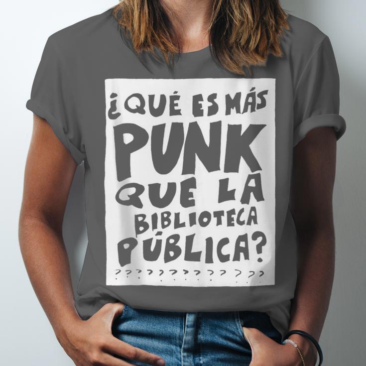 What's More Punk Than The Public Library Book Lover Unisex Jersey T-Shirt