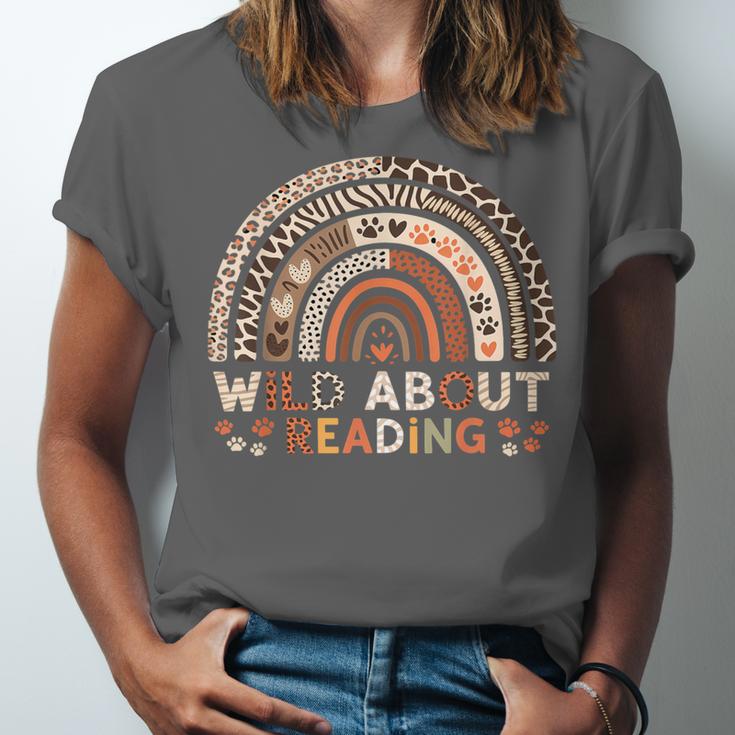 Wild About Reading Books Reader Lover Library Day Librarian Unisex Jersey T-Shirt Wild About Reading Books Reader Lover Library Day Librarian Unisex Jersey T-Shirt