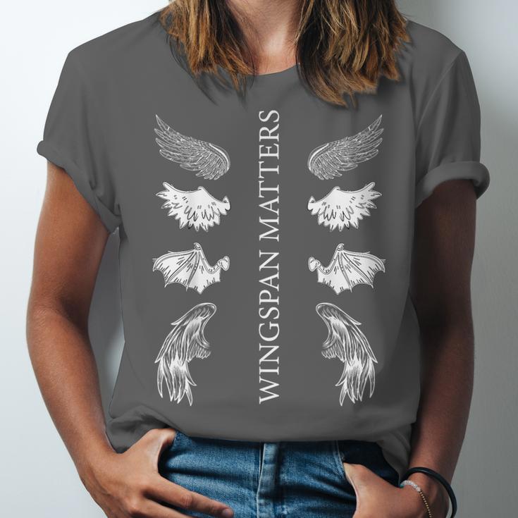 Wingspan Matters For Book Lover Unisex Jersey T-Shirt