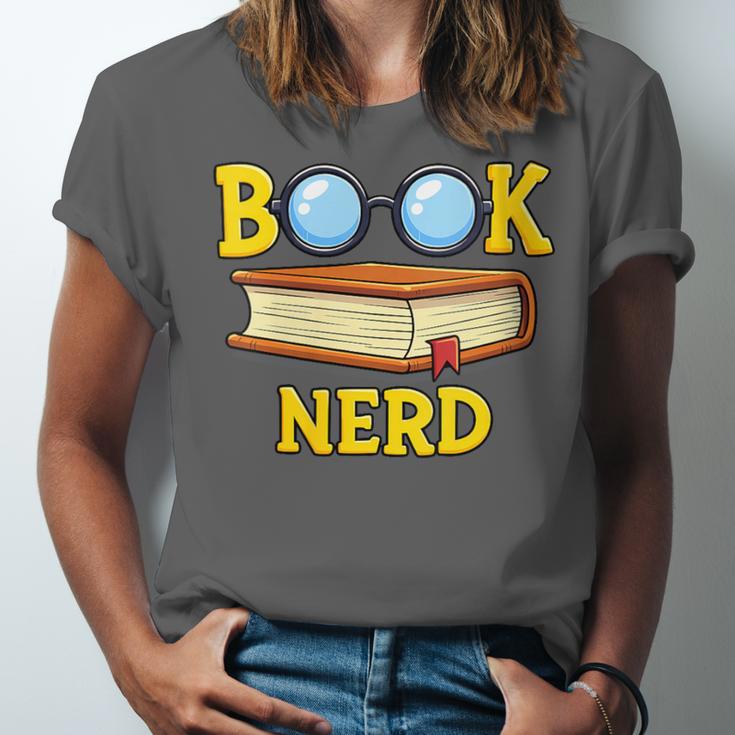 Women's Adorable Book Nerd Typography Minimalist Library Lover Unisex Jersey T-Shirt