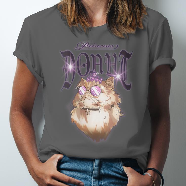 Women's Dungeon Crawler Carl Airbrushed Princess Donut Series Book Unisex Jersey T-Shirt Women's Dungeon Crawler Carl Airbrushed Princess Donut Series Book Unisex Jersey T-Shirt
