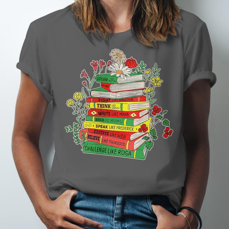 Women's History Month Black History Shirts Book Lover Teacher Unisex Jersey T-Shirt Women's History Month Black History Shirts Book Lover Teacher Unisex Jersey T-Shirt