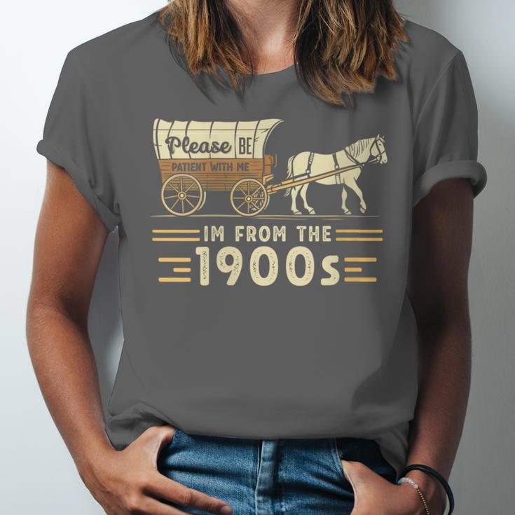 Women's Vintage Please Be Patient With Me I'm From The 1900s Unisex Jersey T-Shirt Women's Vintage Please Be Patient With Me I'm From The 1900s Unisex Jersey T-Shirt