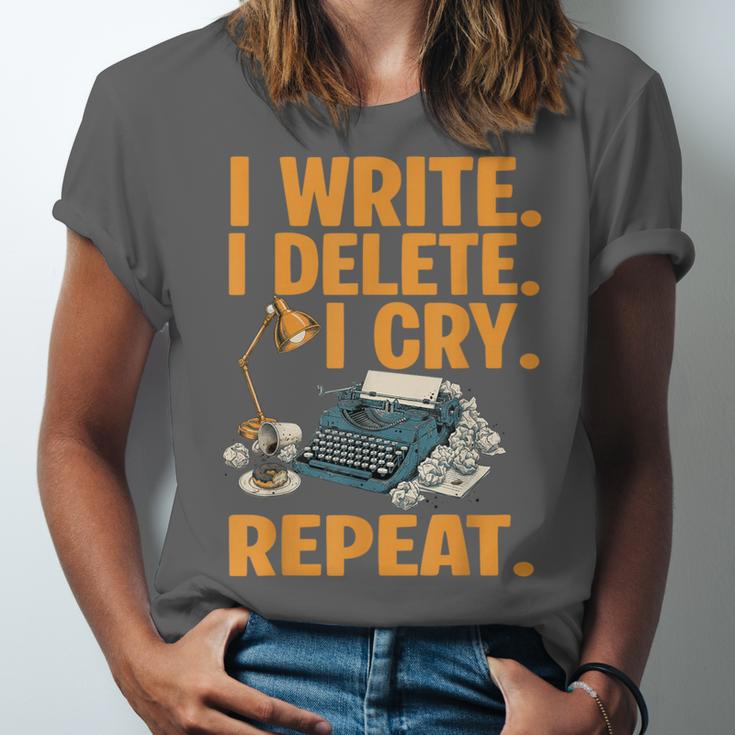 I Write Book Writer Author Book Writing Novelist Unisex Jersey T-Shirt I Write Book Writer Author Book Writing Novelist Unisex Jersey T-Shirt