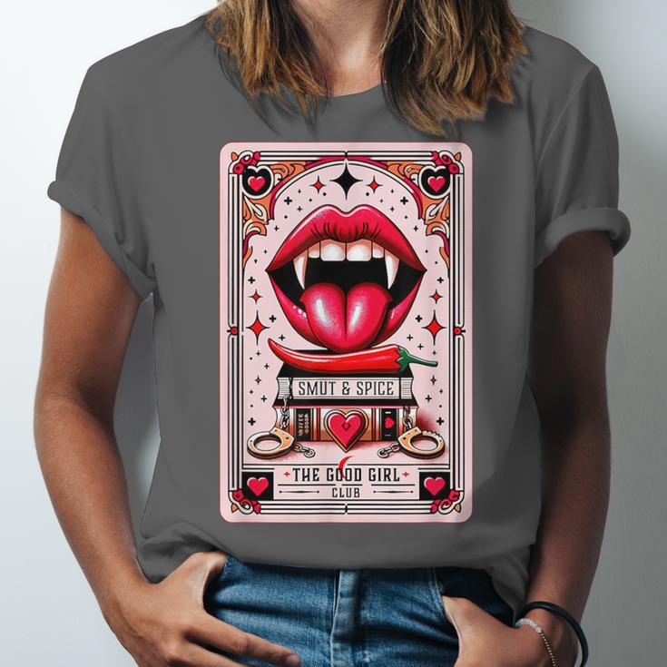 Yes Sir The Good-Girl The Good-Girl Tarot Card Smut Book Unisex Jersey T-Shirt