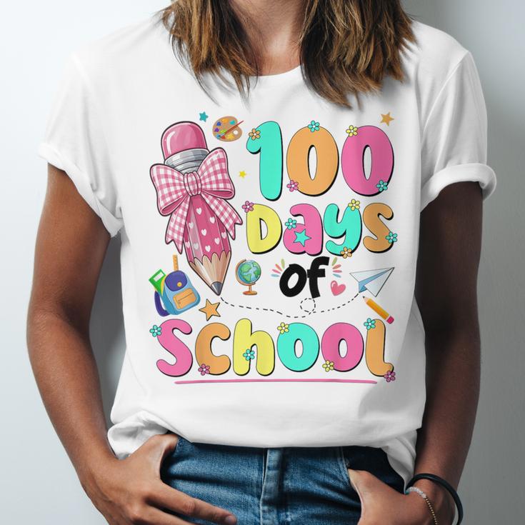 100th Day Of School Teacher Books 100 Days Of School Women Unisex Jersey T-Shirt 100th Day Of School Teacher Books 100 Days Of School Women Unisex Jersey T-Shirt