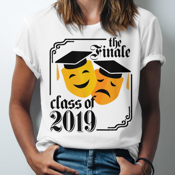 2020 Graduation Shirt Theater Drama Tshirt Senior Unisex Jersey T-Shirt