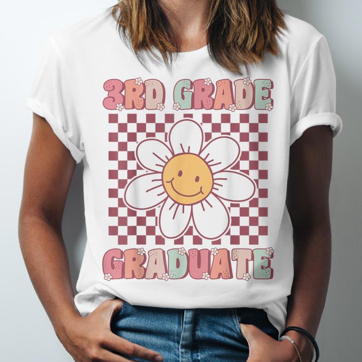 3rd Grade Graduation Cute Groovy Last Day Of Third Grade Unisex Jersey T-Shirt