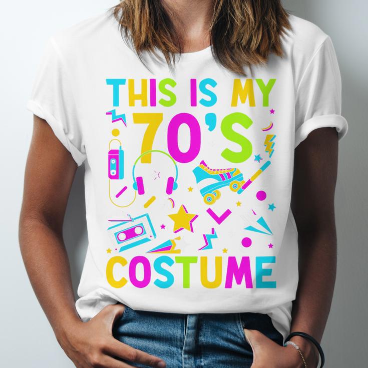 This Is My 70's Costume Nostalgia Mixtape Era 1970s Party Premium Tri-Blend Unisex Jersey T-Shirt This Is My 70's Costume Nostalgia Mixtape Era 1970s Party Premium Tri-Blend Unisex Jersey T-Shirt