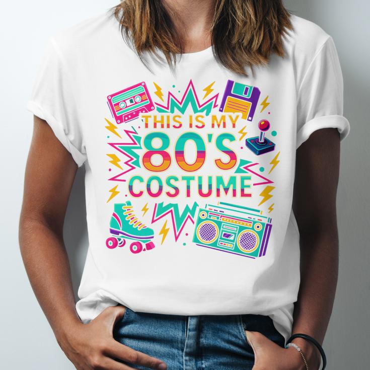 This Is My 80’s Costume Retro Nostalgia Premium Unisex Jersey T-Shirt This Is My 80’s Costume Retro Nostalgia Premium Unisex Jersey T-Shirt
