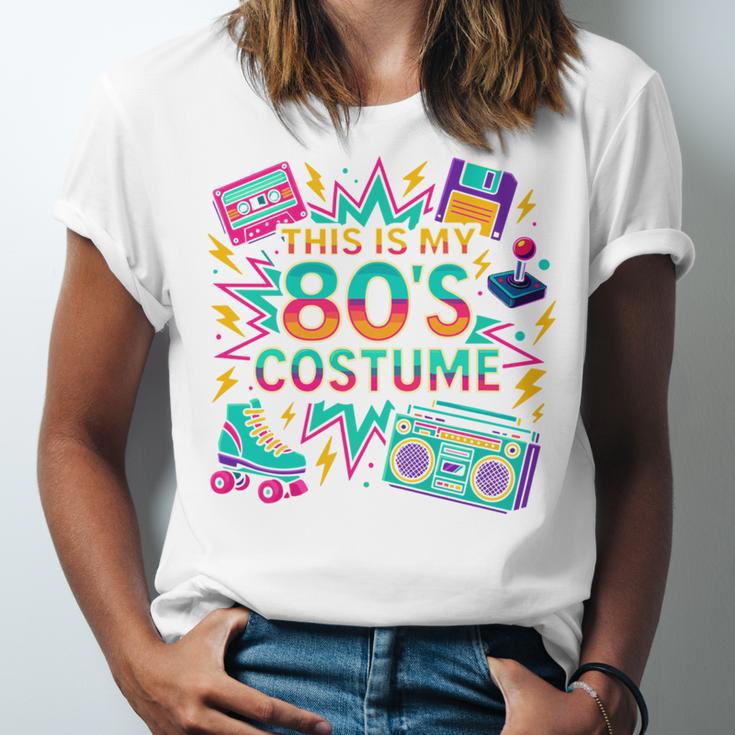 This Is My 80’s Costume Retro Nostalgia Unisex Jersey T-Shirt This Is My 80’s Costume Retro Nostalgia Unisex Jersey T-Shirt