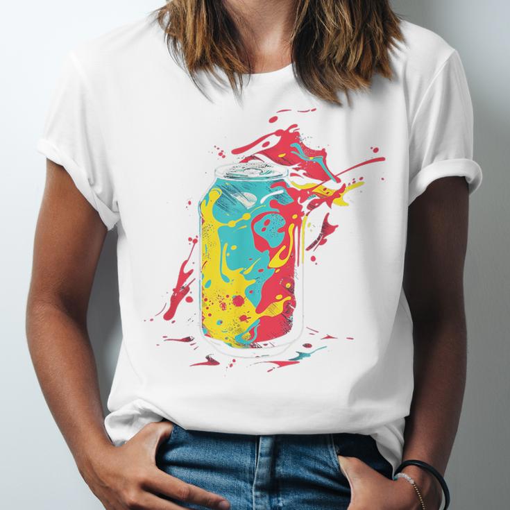 80s Nostalgia Soda Can Unisex Jersey T-Shirt 80s Nostalgia Soda Can Unisex Jersey T-Shirt