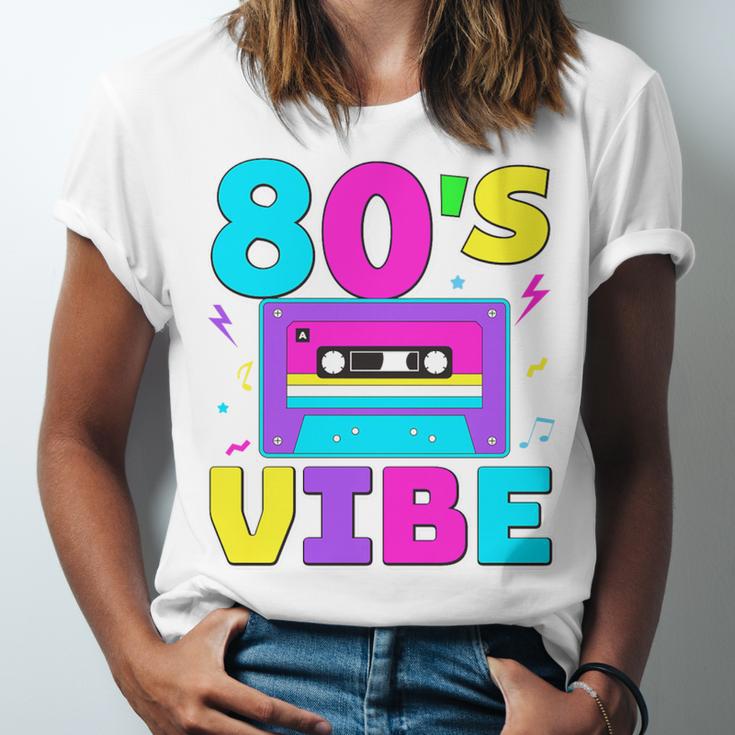 80's Vibe Retro Style Cassette Tape Nostalgia 1980s Party Premium Tri-Blend Unisex Jersey T-Shirt 80's Vibe Retro Style Cassette Tape Nostalgia 1980s Party Premium Tri-Blend Unisex Jersey T-Shirt
