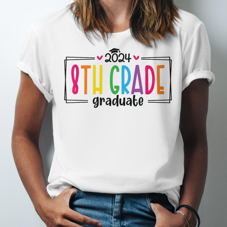8th Eighth Grade Graduation 2025 Graduate Last Day Of School Unisex Jersey T-Shirt