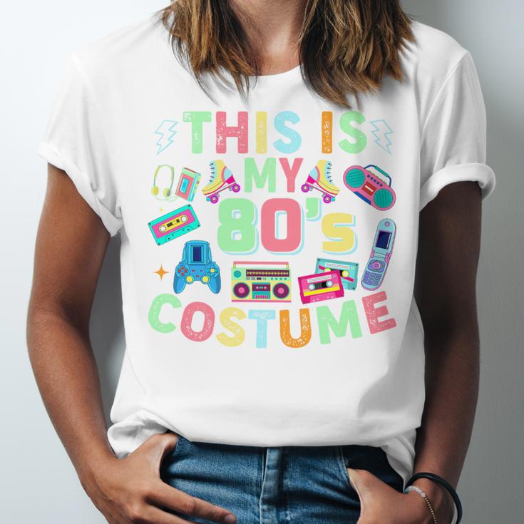 This Is My 90s Costume Mixtape Era Outfits Nostalgia 1990s Premium Tri-Blend Unisex Jersey T-Shirt