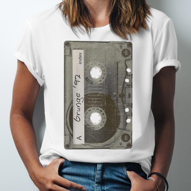 90s MUSIC NOSTALGIA GRAPHIC Raglan Baseball Tee Unisex Jersey T-Shirt