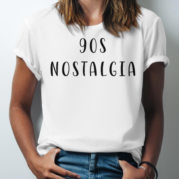 90s Nostalgia Nostalgic Statement Premium Tri-Blend Unisex Jersey T-Shirt