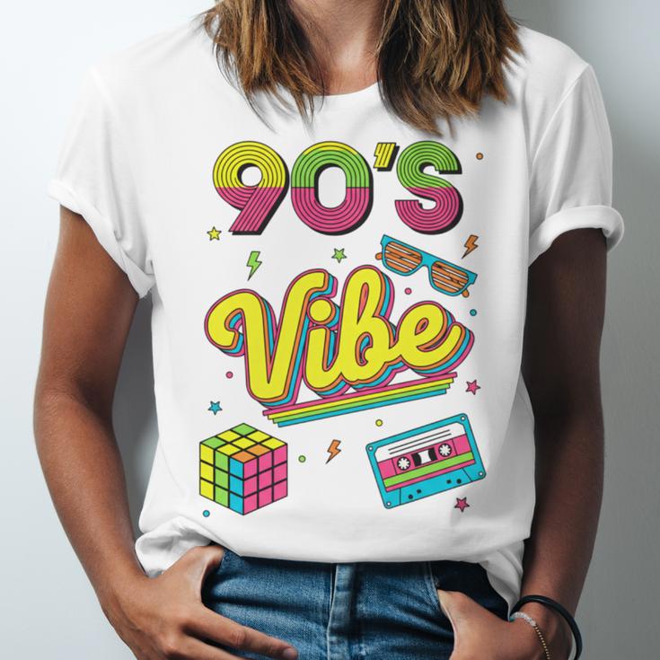 90s Nostalgia Retro Apparel 90'S Vibe Retro Unisex Jersey T-Shirt