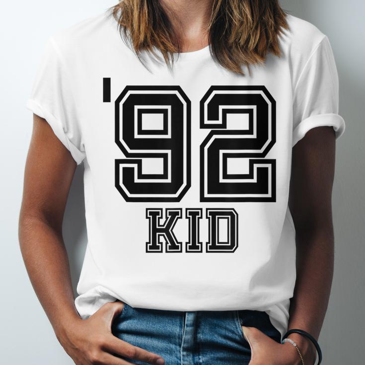 '92 Kid Perfect Vintage Retro Nostalgia Gear For Year 1992 Unisex Jersey T-Shirt '92 Kid Perfect Vintage Retro Nostalgia Gear For Year 1992 Unisex Jersey T-Shirt
