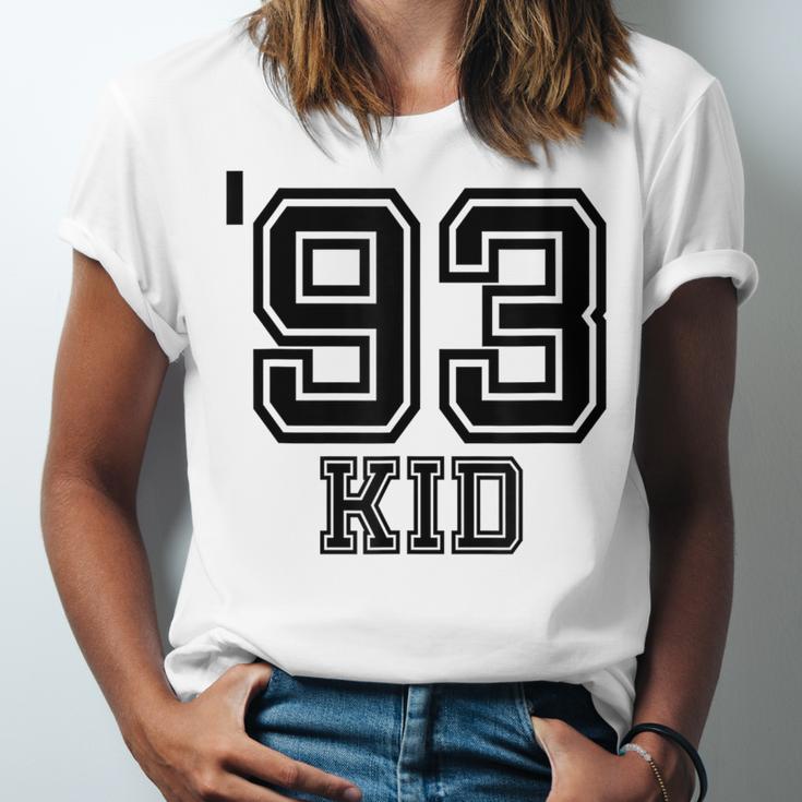 '93 Kid Perfect Vintage Retro Nostalgia Gear For Year 1993 Unisex Jersey T-Shirt