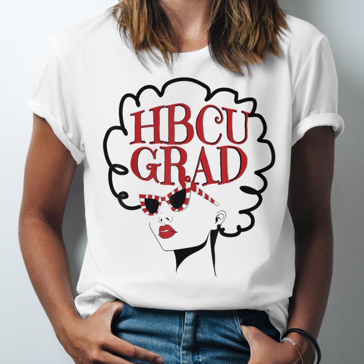 African American HBCU Grad College Graduation Unisex Jersey T-Shirt