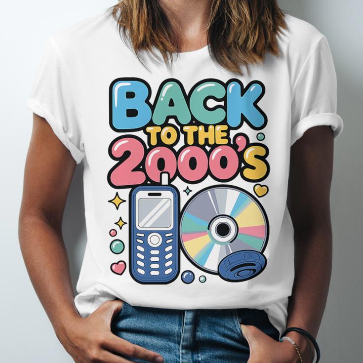 Back To The 2000s Retro Nostalgia Premium Tri-Blend Unisex Jersey T-Shirt Back To The 2000s Retro Nostalgia Premium Tri-Blend Unisex Jersey T-Shirt