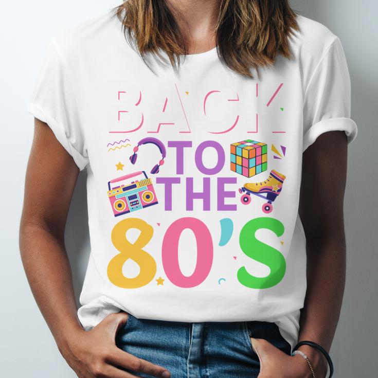 Back To The 80's Mixtape Era Nostalgia Retro 1980 80's Style Unisex Jersey T-Shirt
