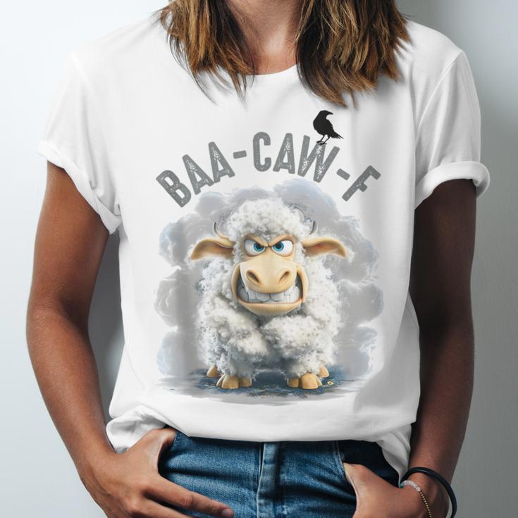 Back Off – Sheep Baa Crow Caw Pun For Introverts Unisex Jersey T-Shirt Back Off – Sheep Baa Crow Caw Pun For Introverts Unisex Jersey T-Shirt