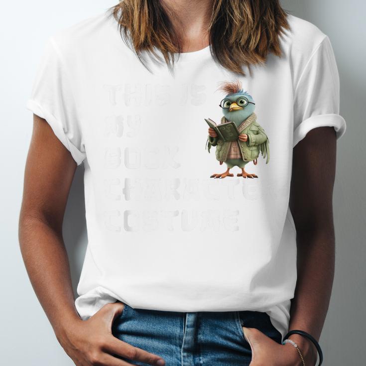 This Is My Book Character Costume Reading For Him & Her Cool Unisex Jersey T-Shirt