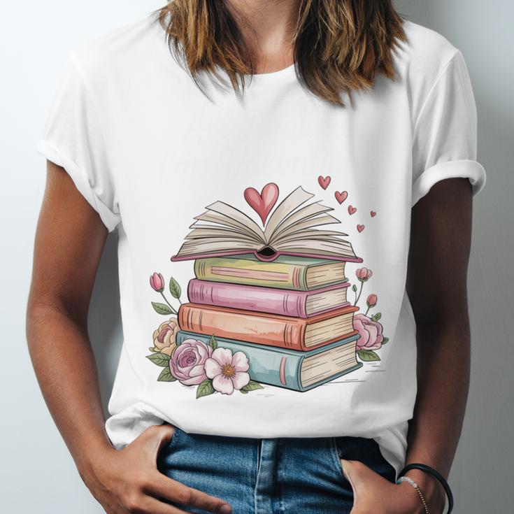 All Booked For Valentines Book Lover Romance Unisex Jersey T-Shirt