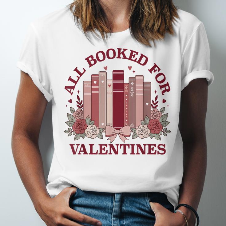 All Booked For Valentines Day Bookish Readers Book Lovers Unisex Jersey T-Shirt All Booked For Valentines Day Bookish Readers Book Lovers Unisex Jersey T-Shirt